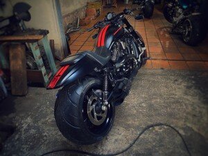 harley vrod street Black