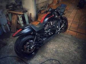 harley vrod street Black1