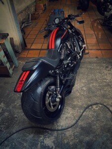 harley vrod street Black7